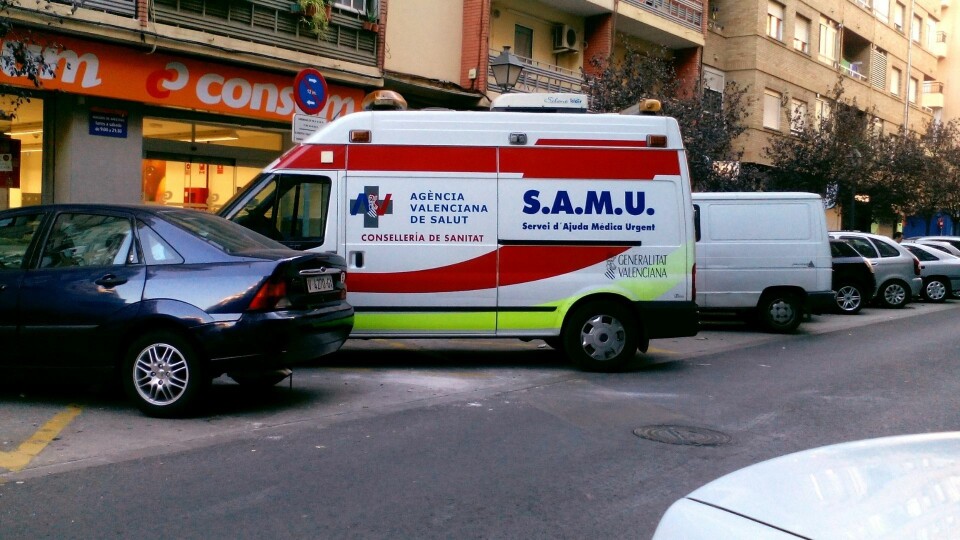 ARKIVFOTO: En ambulanse i Valencia. Foto: Adruki, CC BY 3.0 via Wikimedia Commons