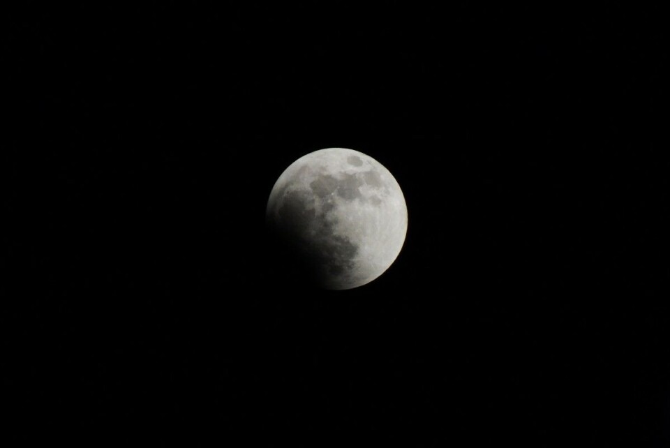 Penumbral måneformørkelse synlig fra Kanariøyene på fredag