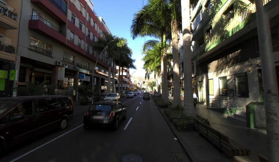 Hendelsen fant sted i Avenida de La Salle i Santa Cruz de Tenerife. Foto: Google Maps