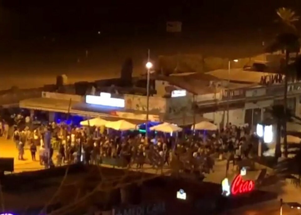 Festet som sild i tønne sør på Gran Canaria