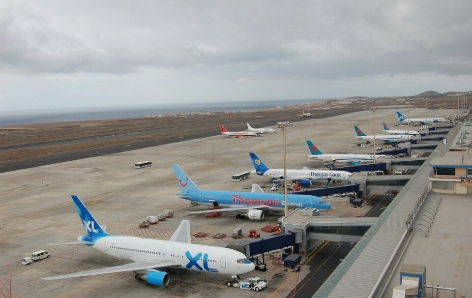 Reina Sofia-flyplassen sør på Tenerife. Foto: Superdominicano, CC BY-SA 4.0 via Wikimedia Commons