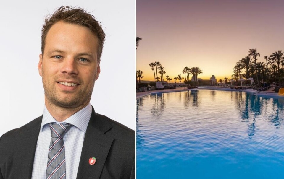 Frps innvandringspolitiske talsperson Jon Helgheim mener alle fritidsreiser bør forbys. Foto: Stortinget
