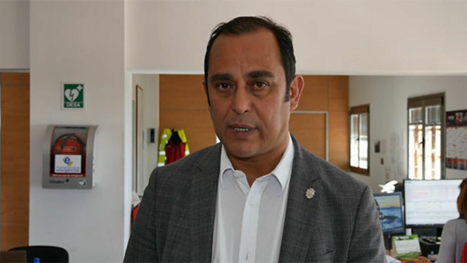 Blas Acosta er for tiden president i øyrådet på Fuerteventura, og mistenkt i to korrupsjonssaker. Foto: Cabildo de Fuerteventura