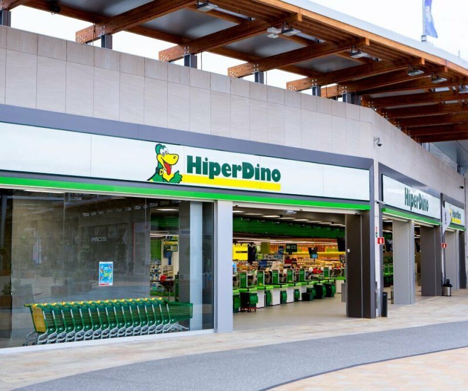 Et HiperDino-supermarked i Las Palmas på Gran Canaria. Foto: Canariavisen