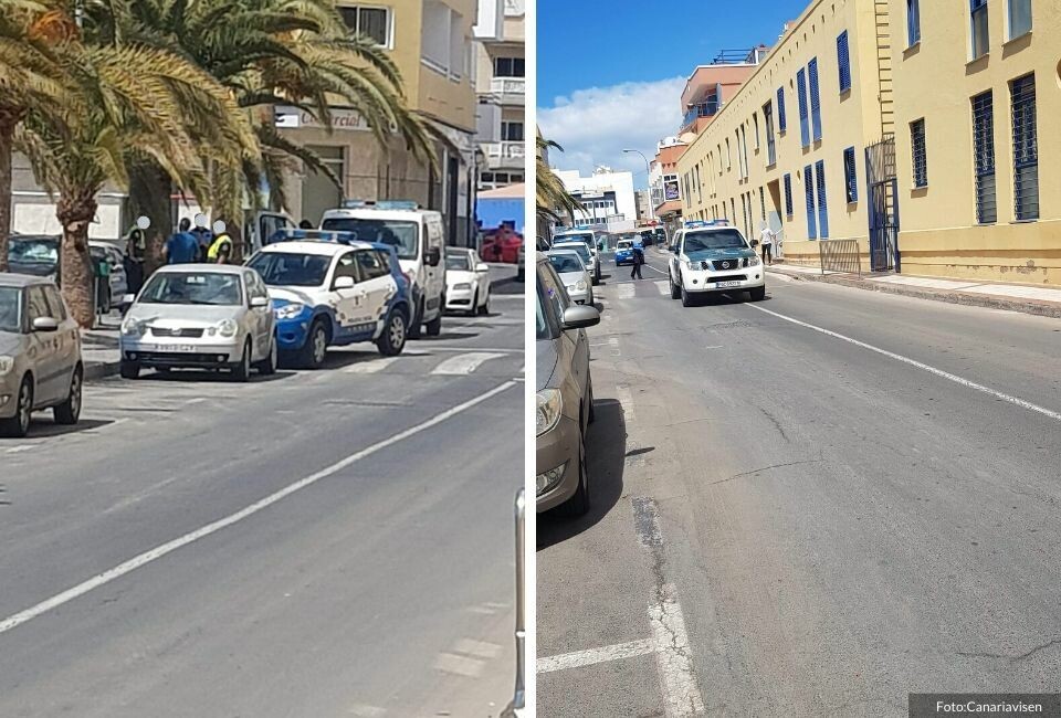 Razzia etter ulovlig sammenkomst i Arguineguín