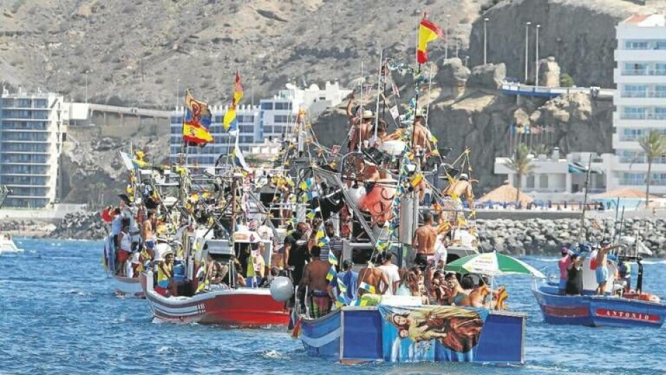 Folkefesten Fiestas del Carmen begynner i Arguineguín denne helgen