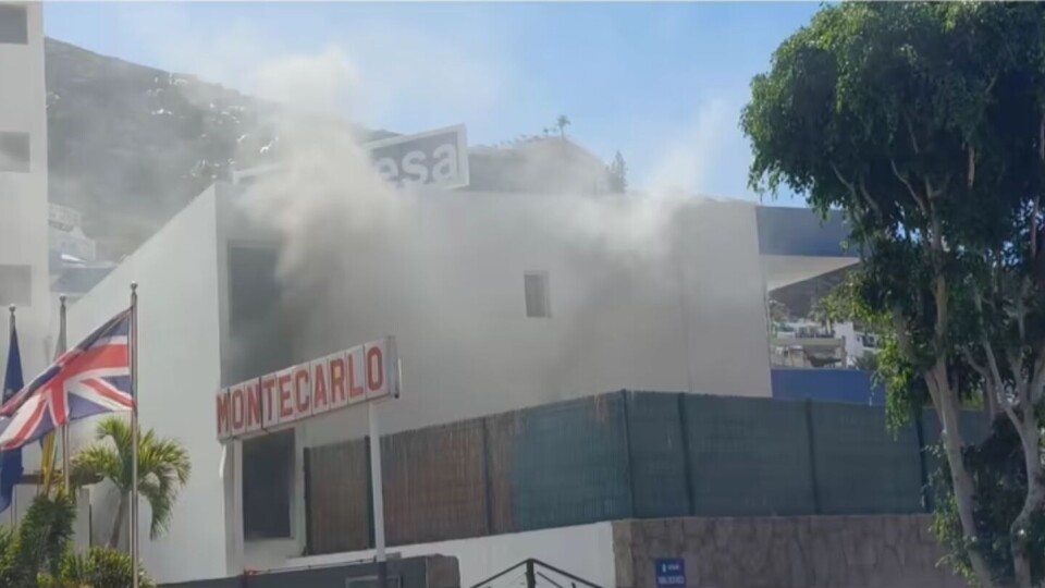 Hotell tok fyr i Puerto Rico