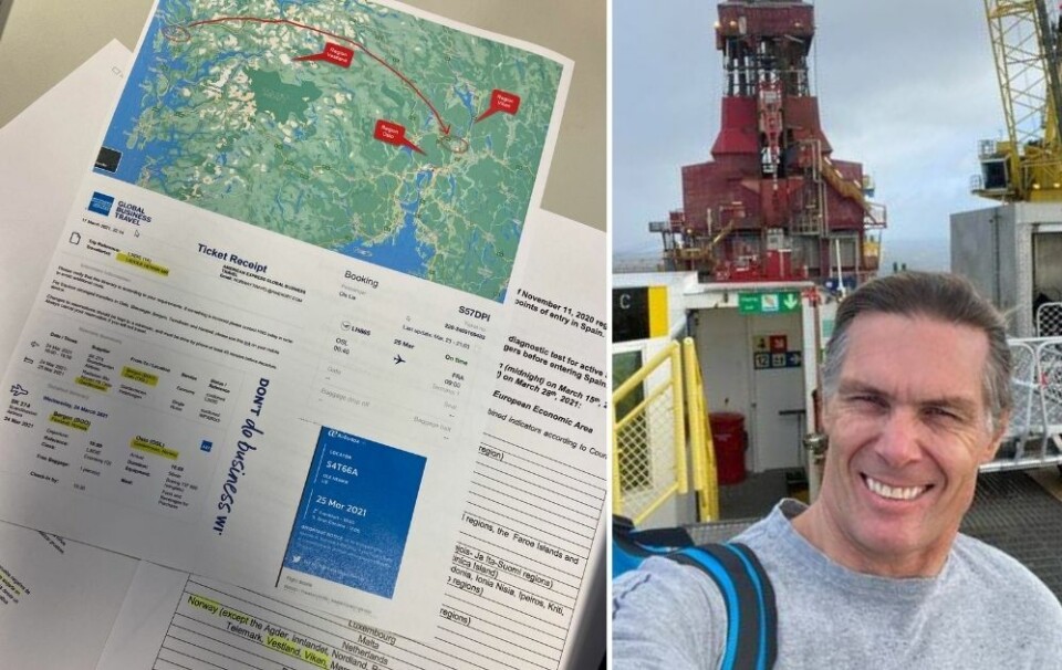 Foto: Artikkelforfatter Ole Lie jobber offshore i Norge og bor ellers på Gran Canaria.