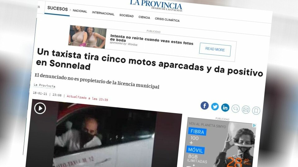 Faksimile: La Provincia
