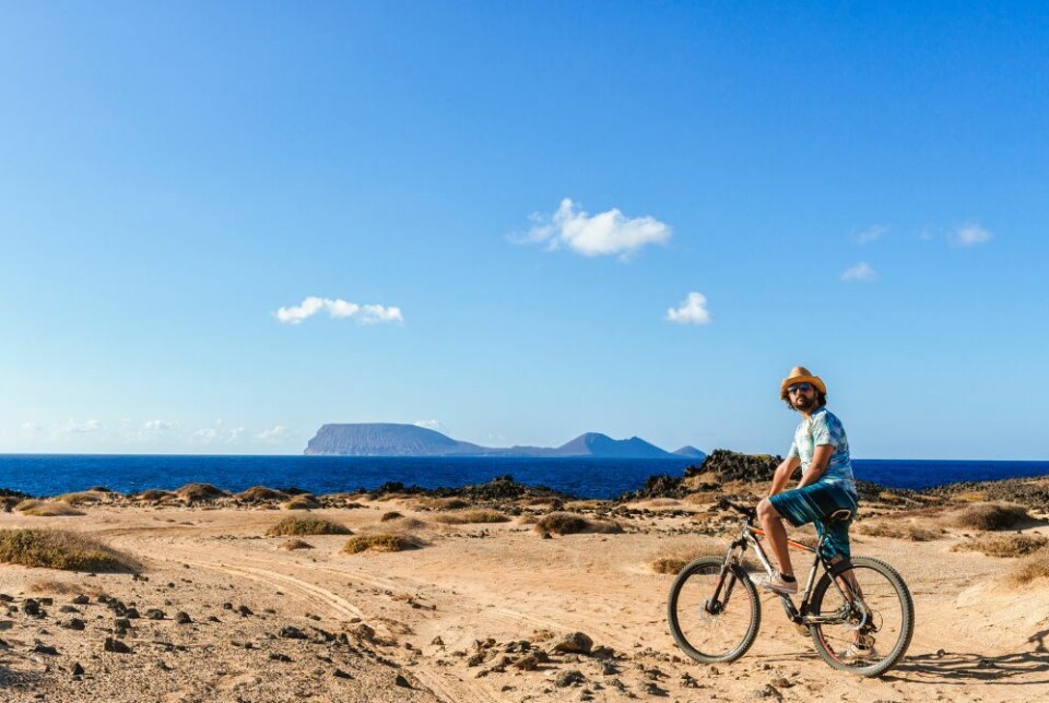Hvis planene realiseres kan du sykle på Atlanterhavsruta fra Nordkapp i Norge til Kanariøyene. Foto: Envato Elements