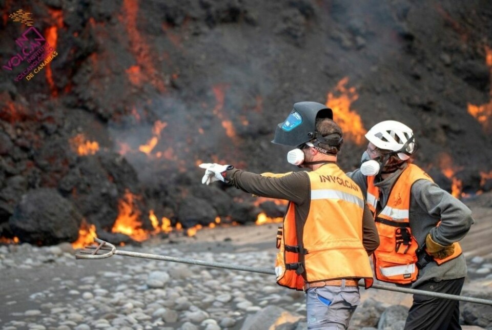 Nytt jordskjelv rystet La Palma denne lørdagen