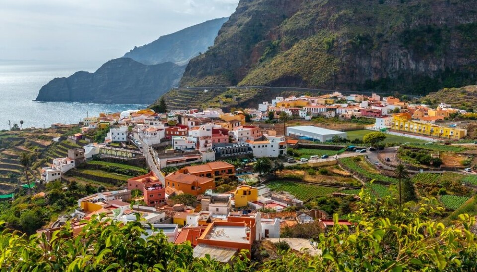 VAKKERT: Agulo ligger nord på den lille øya La Gomera. Foto: Shutterstock