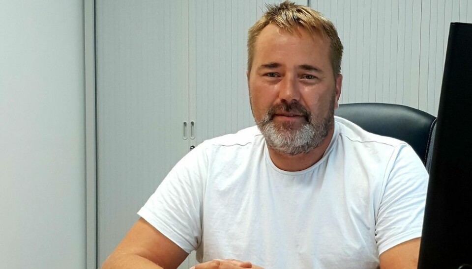 NEDE FOR TELLING: Selv ikke rektor Kjartan Paulsen slapp unna magesjauen som har herjet de siste ukene.