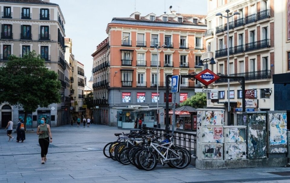 Plaza del Callao i Madrid. Foto: Juan Jiménez/Twenty20