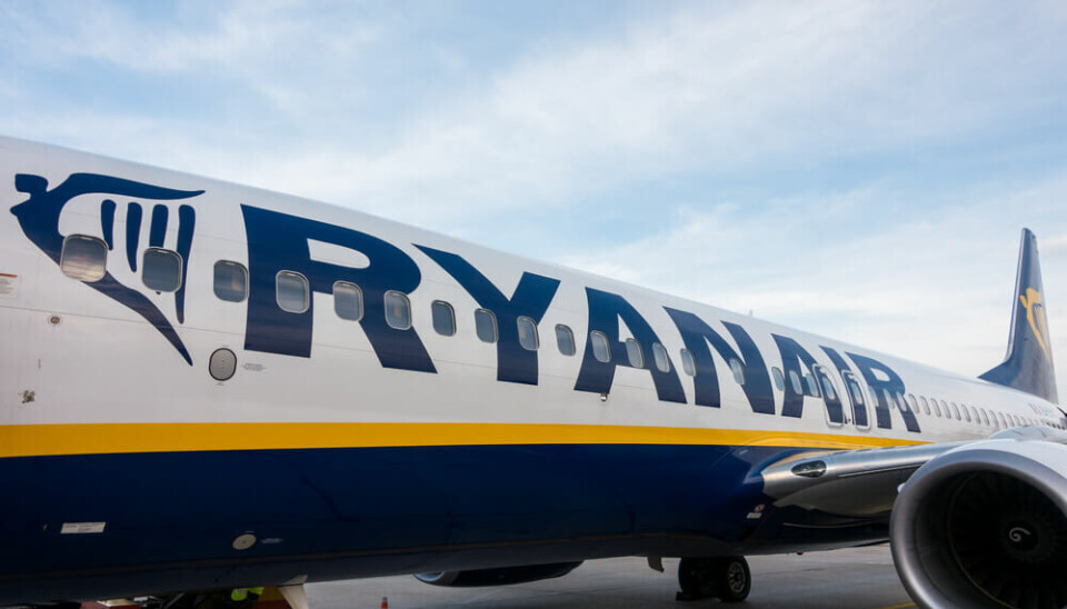 Et arkivfoto av et Ryanair-fly.