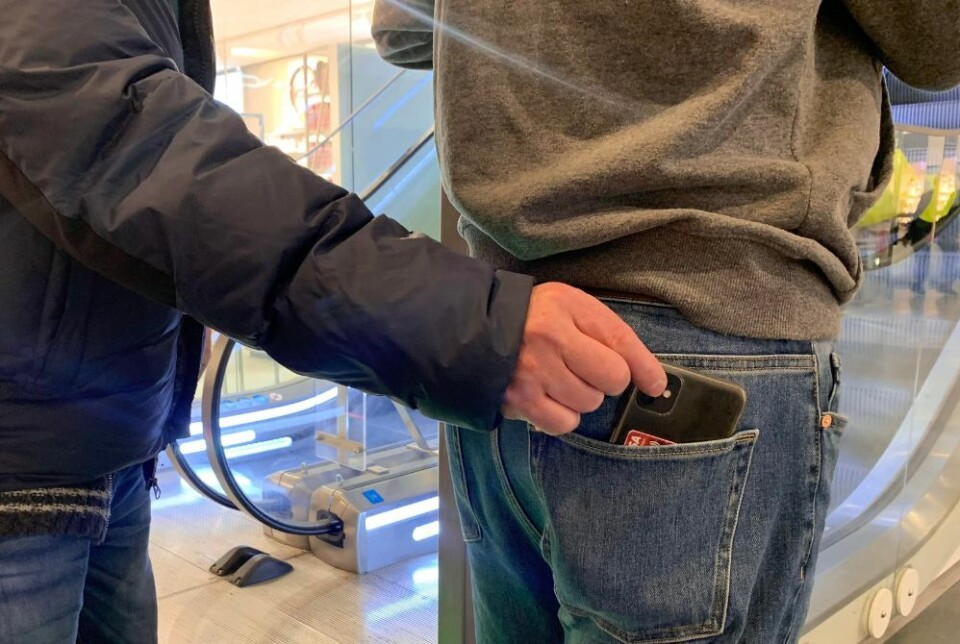 Mobiler og verdisaker som er lett omsettelige er favoritter blant tyvene. Foto: Gjensidige Mobiler og verdisaker som er lett omsettelige er favoritter blant tyvene. Foto: Gjensidige