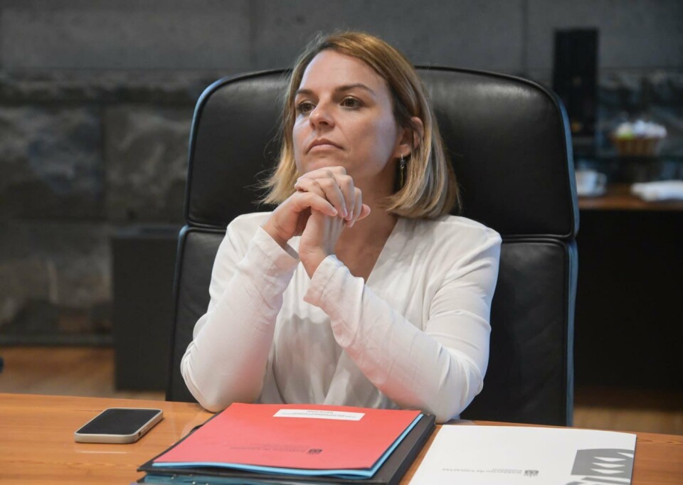 Noemí Santana går av som minister på Kanariøyene for å bli parlementsmedlem i det spanske parlamentet. Foto: Gobierno de Canarias Noemí Santana går av som minister på Kanariøyene for å bli parlementsmedlem i det spanske parlamentet. Foto: Gobierno de Canarias