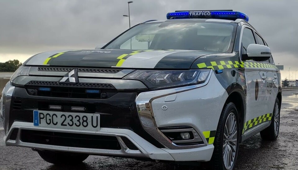 Arkivfoto av Guardia Civil på trafikkontroll. Foto: Guardia Civil