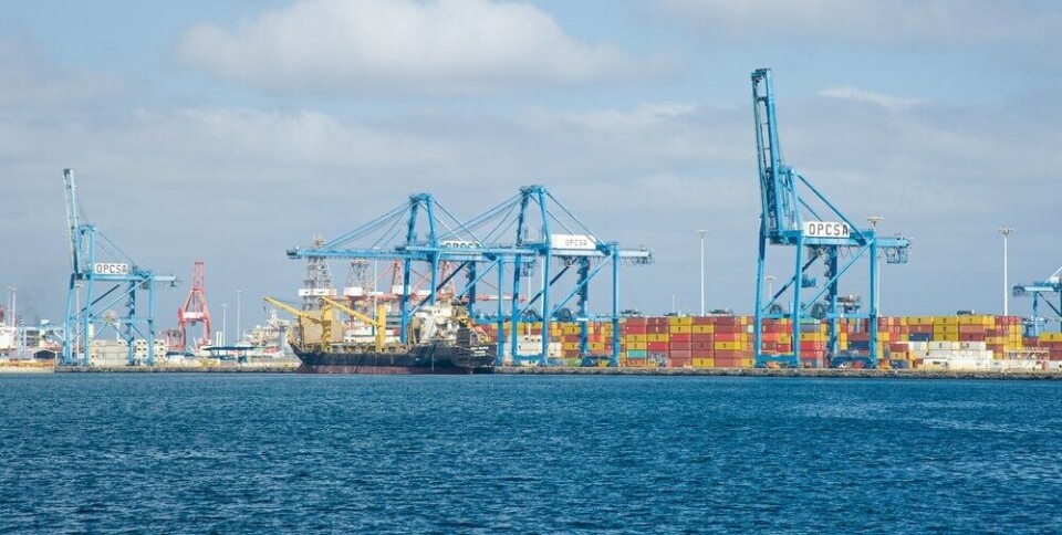 Det har vært en økning i salget av drivstoff til skip og fly. Her fra Las Palmas-havna. Foto: Mateescu Mircea Mugur/Shutterstock Det har vært en økning i salget av drivstoff til skip og fly. Her fra Las Palmas-havna. Foto: Mateescu Mircea Mugur/Shutterstock