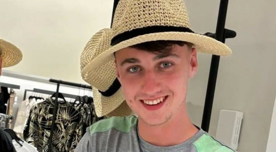 Jay Slater (19) ble meldt savnet 17. juni. Siden da har søket pågått etter den unge briten. Foto: Privat