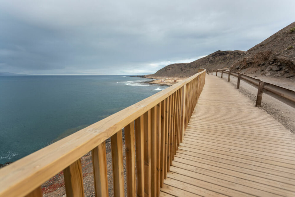 El Confital-stranda i Las Palmas. Foto: coffeeflavour/Shutterstock