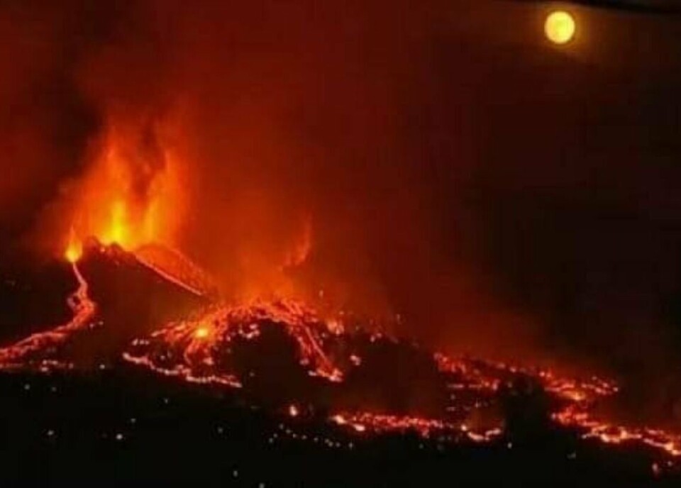 Lavaen har tatt boliger på La Palma – 5000 evakueres