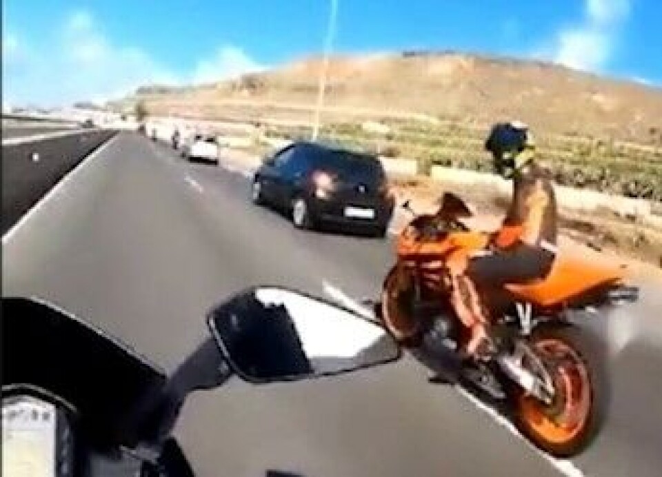 Livsfarlig stunt etterforskes av politiet