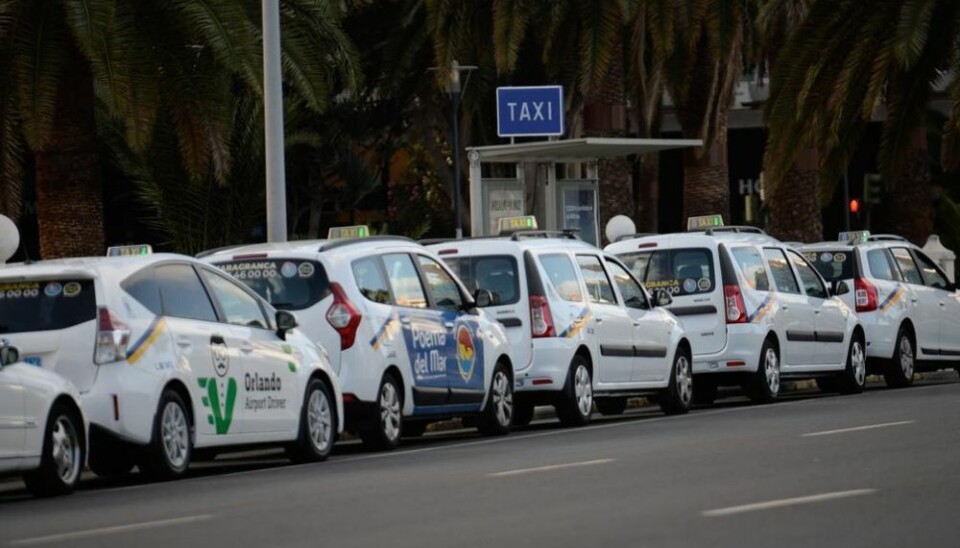 Las Palmas har Spanias billigste taxitjeneste.