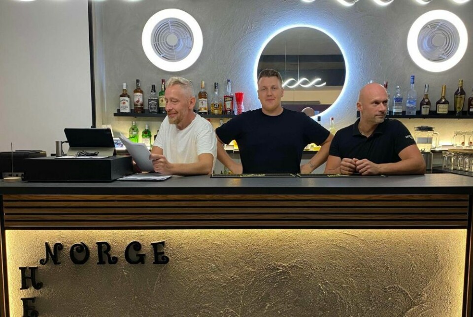 Kamil Ludwiczak, Kristian Kolve Holbø og Jacek Kujawski. Foto: Heia Norge