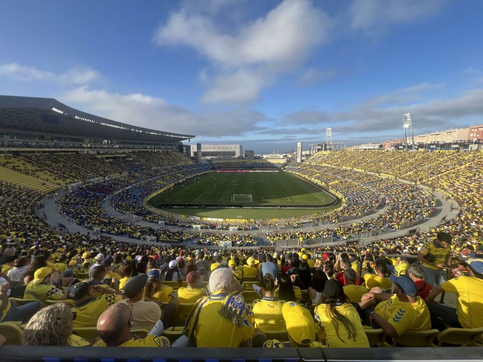 SEIER: Las Palmas tok sesongens første seier i La Liga. Foto: Johannes Havig-Gjelseth SEIER: Las Palmas tok sesongens første seier i La Liga. Foto: Johannes Havig-Gjelseth