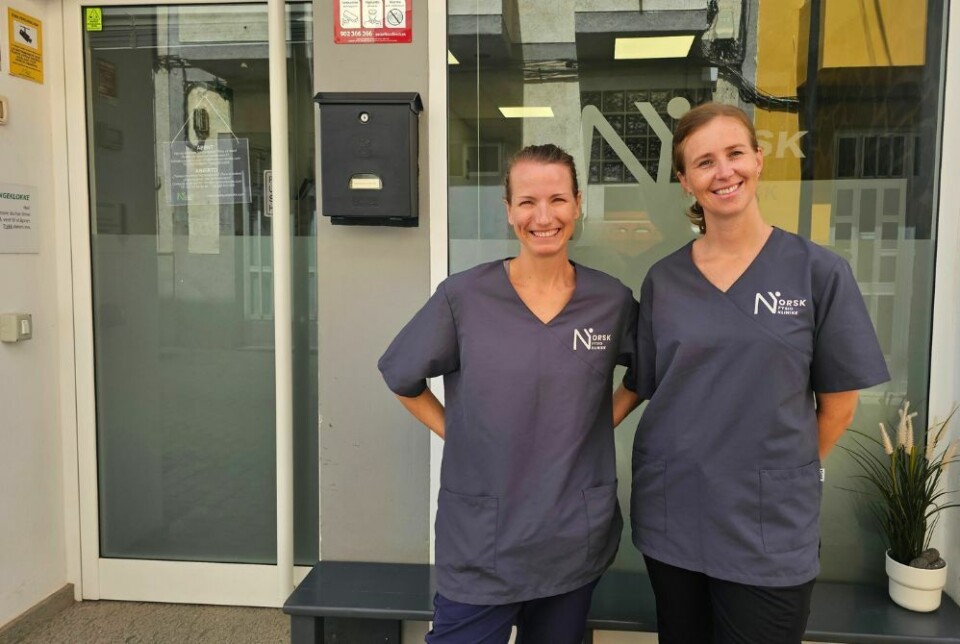 Nina Martens og Hanna Jansdotter driver Norsk Fysioklinikk sammen. Foto: Canariavisen