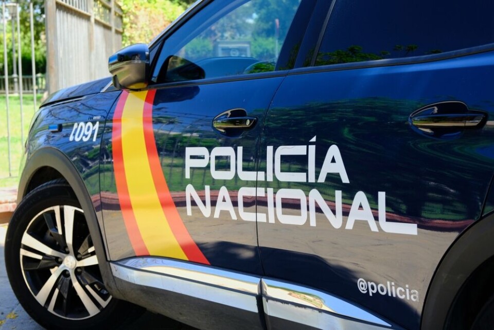 Et arkivfoto av en bil fra Policía Nacional. Foto: Shutterstock