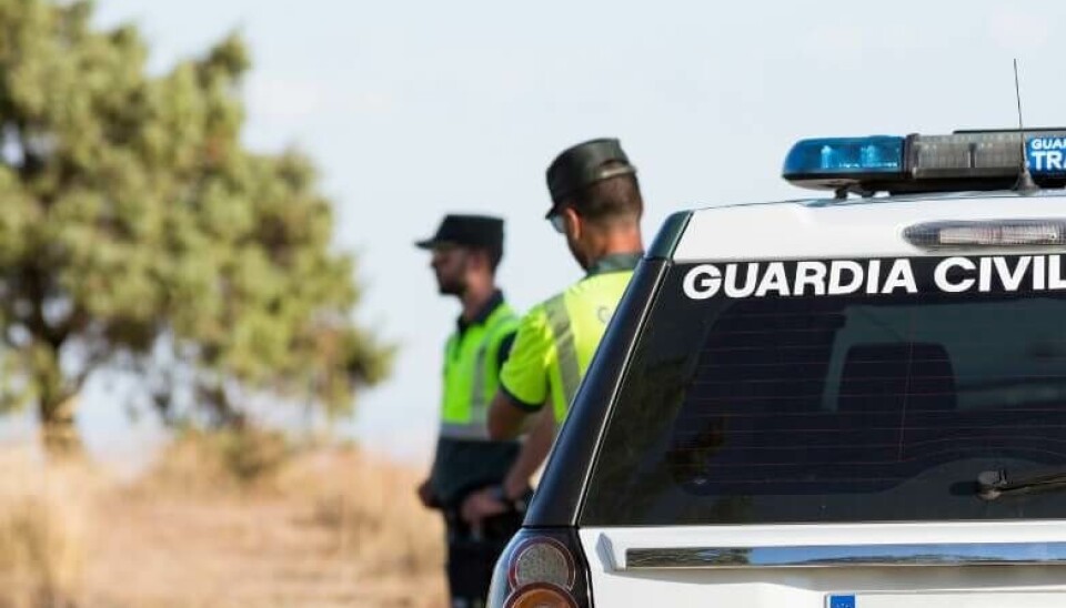 Arkivfoto av Guardia Civil.