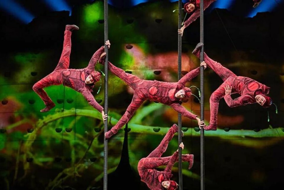Cirque du Soleil er et unikt sirkus der mennesker inntar alle roller. Sirkuset er derfor helt dyrefritt. Foto: Cirque du Soleil