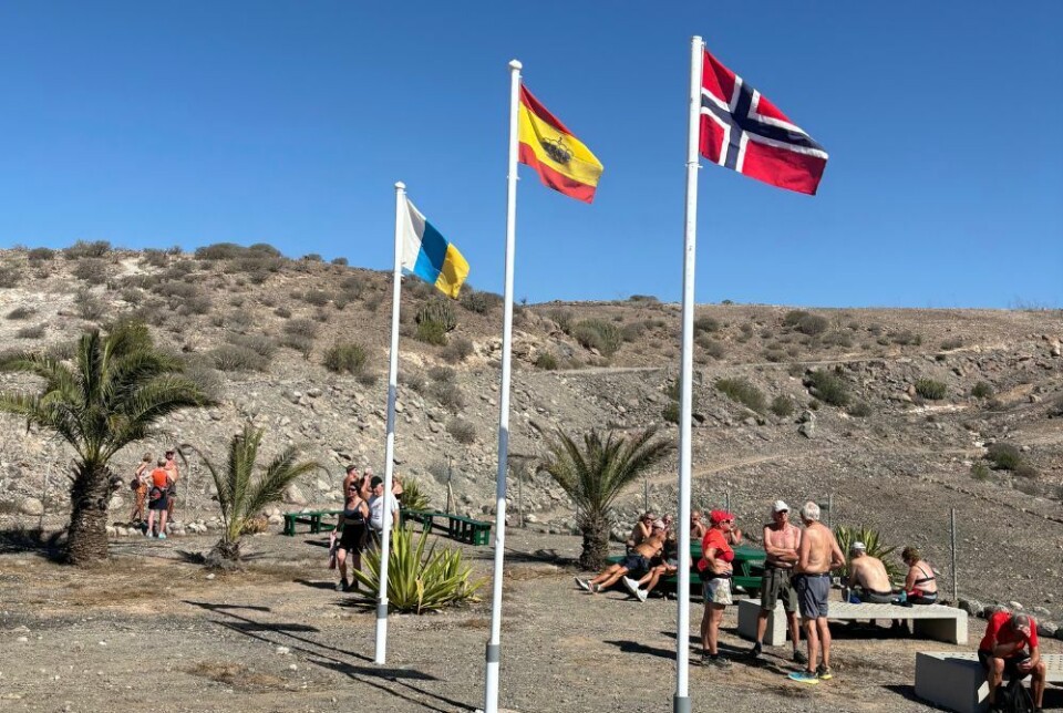 ÅPNET: Endelig er Norskeplassen klar for tursesongen igjen. Foto: Eyvin Bjørnstad