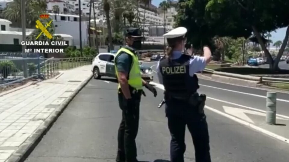 Nå patruljerer tysk og italiansk politi i gatene på Kanariøyene