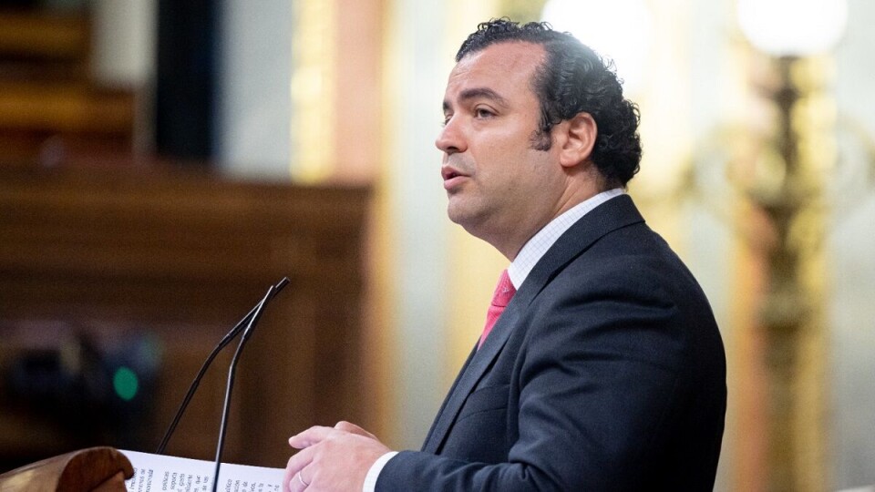 Alberto Rodríguez er byråd for Vox i Las Palmas. Foto: Vox España