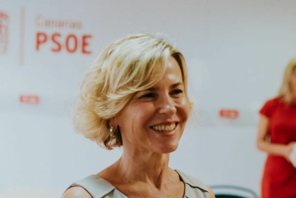 Ordfører i øyas største turistkommune, San Bartolomé de Tirajana, Conchi Narváez. Foto: Twitter