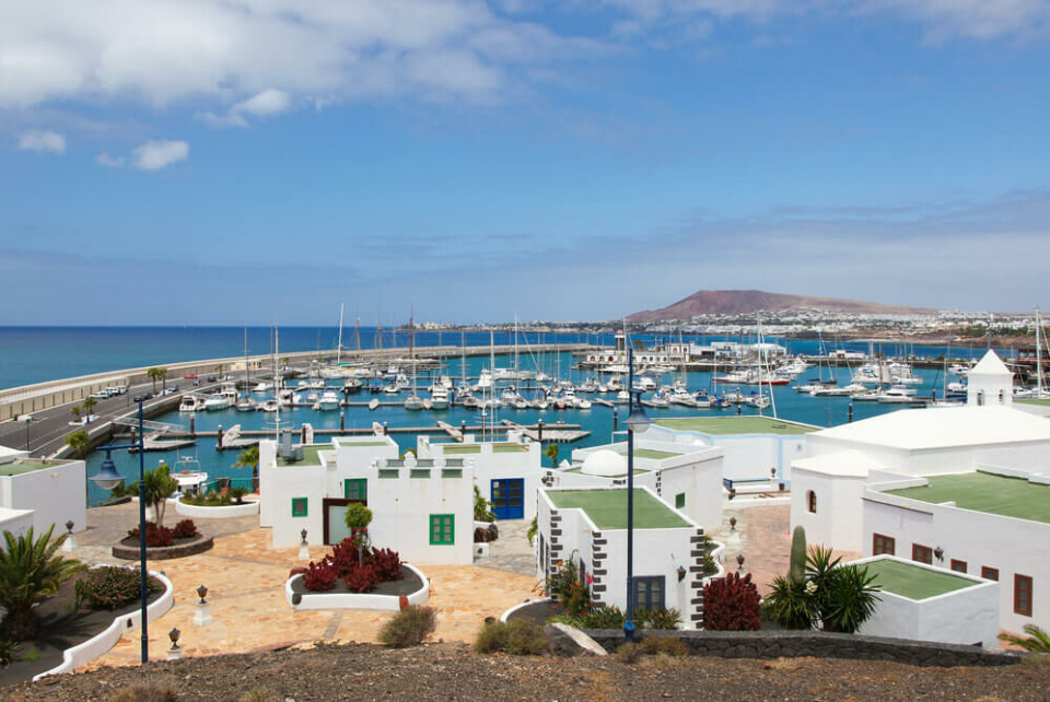 Drapet skjedde bare noen hundre meter fra Playa Blanca sør på Lanzarote. Foto: jorisvo/Shutterstock