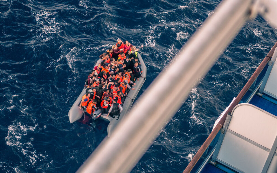 Arkivfoto av båtmigranter. Foto: Gene Isenko/Shutterstock