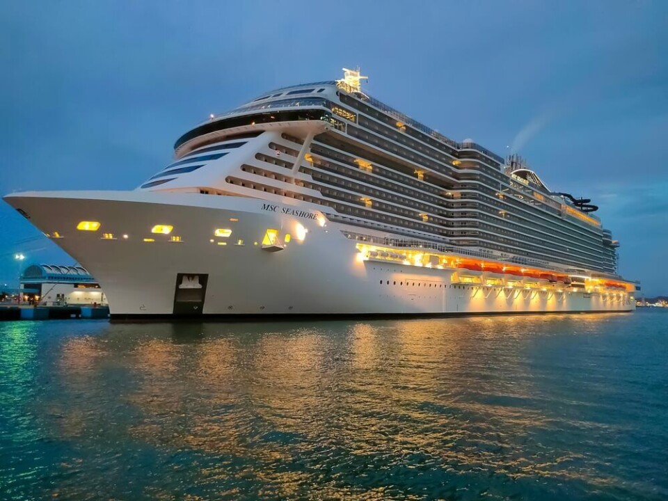 Arkivfoto av MSC Seashore. Foto: Solarisys/Shutterstock