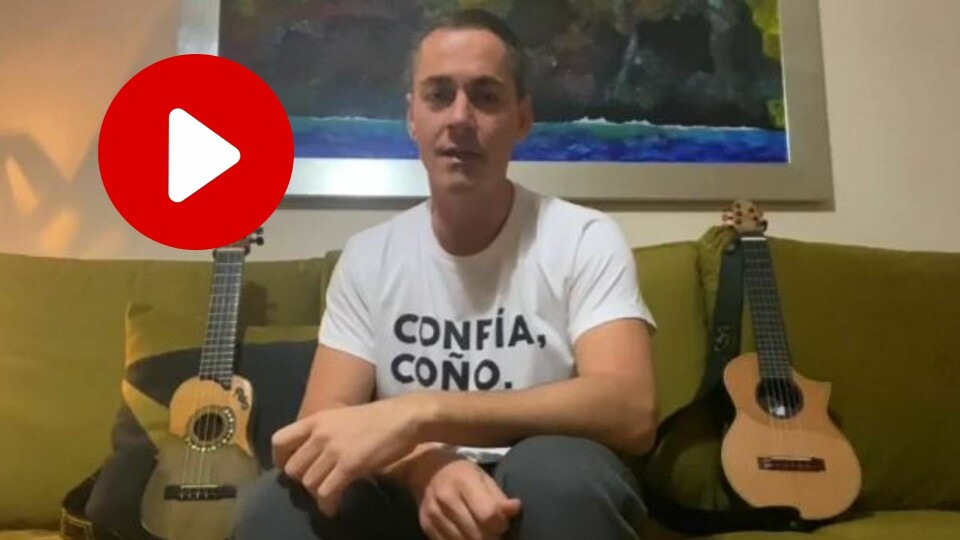 'NEI TIL RASISME': I en ny video står foreningen opp mot rasisme og fremmedhat på Kanariøyene. Video: Asociación del Timple Canario