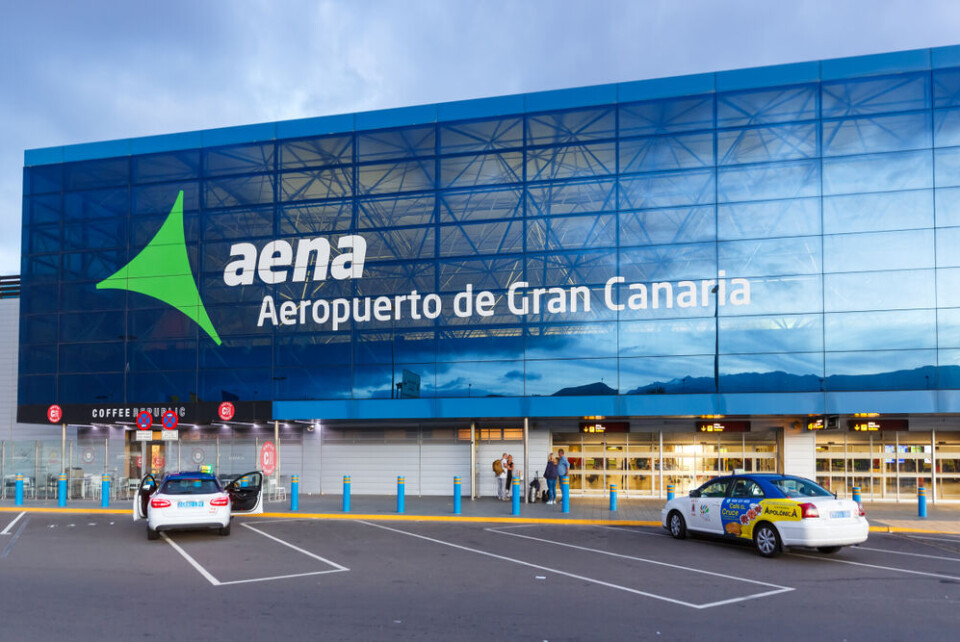 Et arkivfoto av taxier ved Gran Canaria lufthavn. Foto: Shutterstock