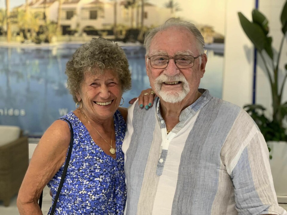 De to sier de vil tilbake til Tenerife, men neste gang går verdisakene i hotellsafen. Foto: Sjømannskirken på Tenerife De to sier de vil tilbake til Tenerife, men neste gang går verdisakene i hotellsafen. Foto: Sjømannskirken på Tenerife
