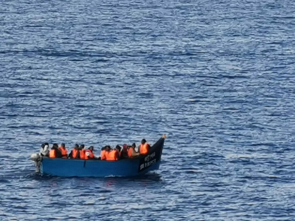 Ny båt med 27 immigranter ankom Gran Canaria i dag