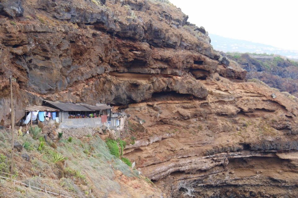 «Planlegging»: de ulovlige feriehusene klamrer seg til fjellsiden på Tenerife