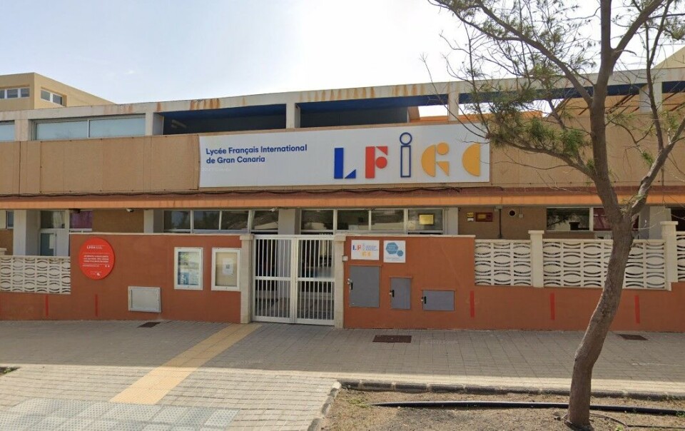 Den private barnehagen og skolen ligger nord på Gran Canaria. Foto: Google Maps