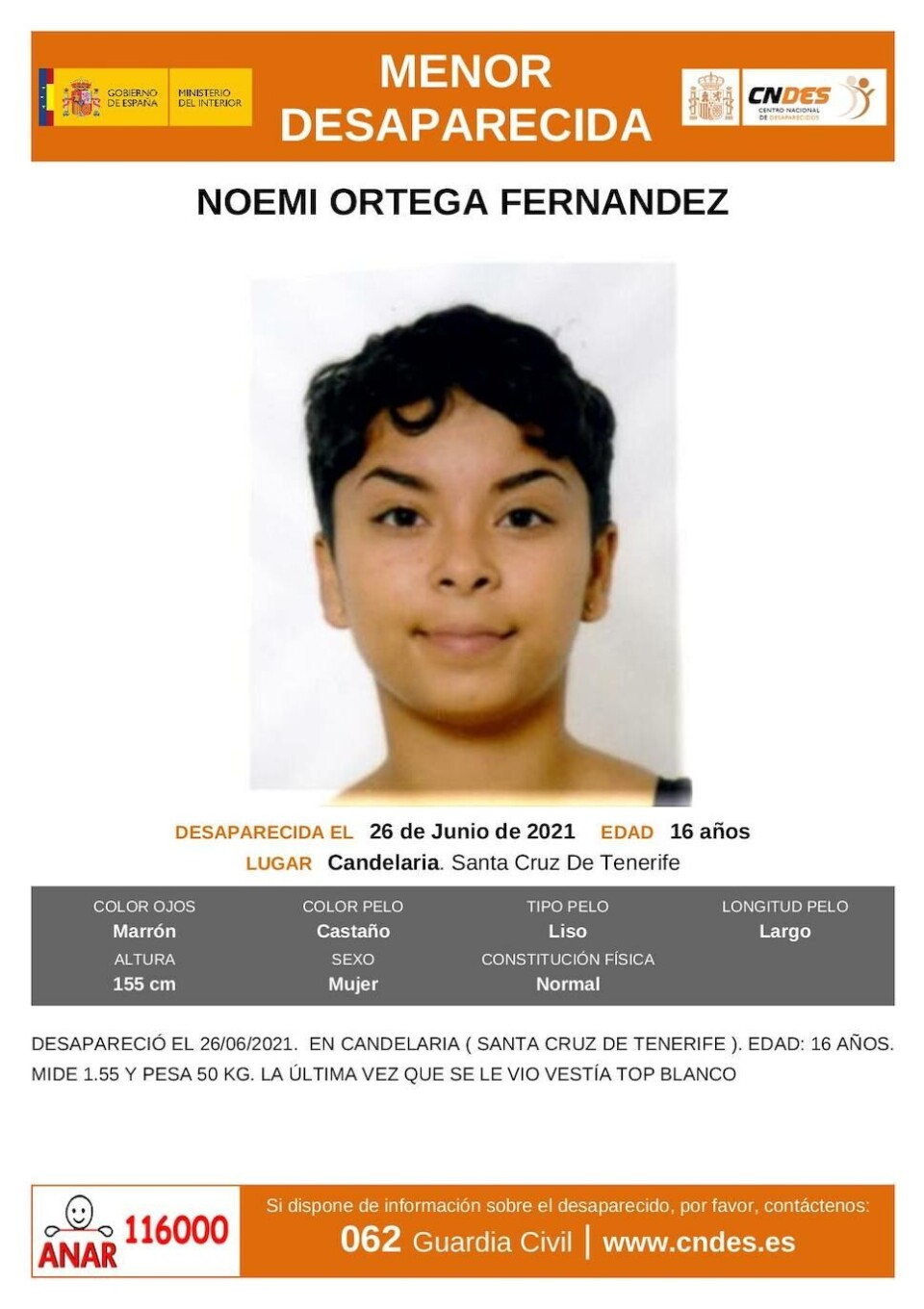 Søker etter savnet 16-åring på Tenerife