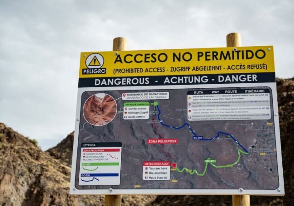 LOKKES PÅ AVVEIE: Turister som følger Google Maps havner i en bratt skråning. Nylig måtte et tysk par reddes. Foto: Cober