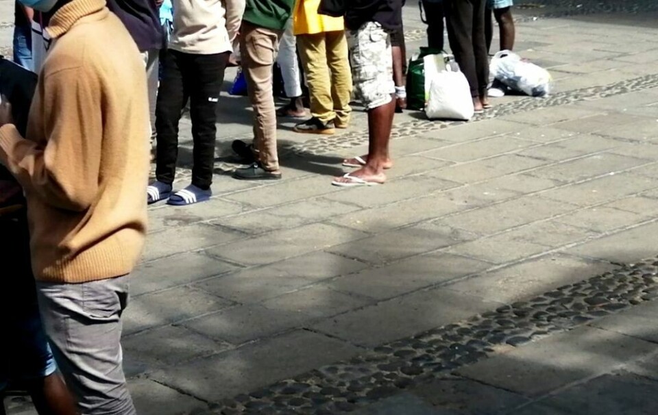 Foto: Asamblea de apoyo a migrantes en Tenerife